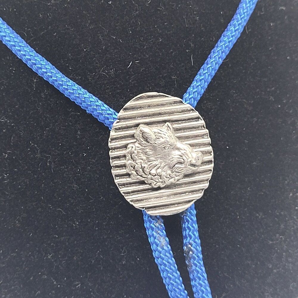 Javelina Bolo Tie Vintage Style Slide 34in